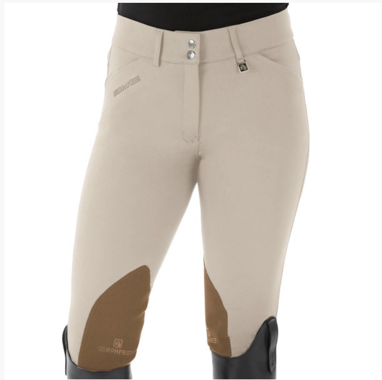 Calabasas Saddlery Romfh Sarafina Traditional Knee Patch Breech