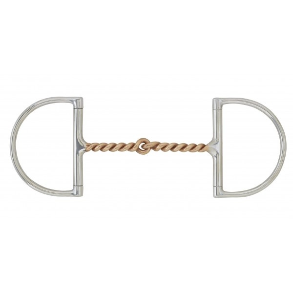 Calabasas Saddlery - Centaur Copper Twisted Wire Bit - Calabasas Saddlery
