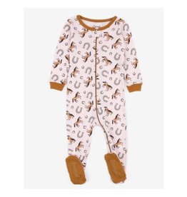 Leveret Kids' Footed Pajamas