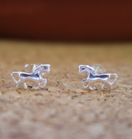 Baron Eq Horse Stud Earrings