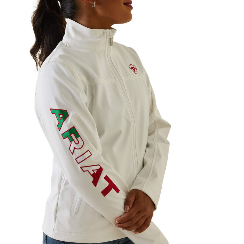 Calabasas Saddlery - Ariat Ladies' Team Softshell Mexico Jacket - Calabasas  Saddlery