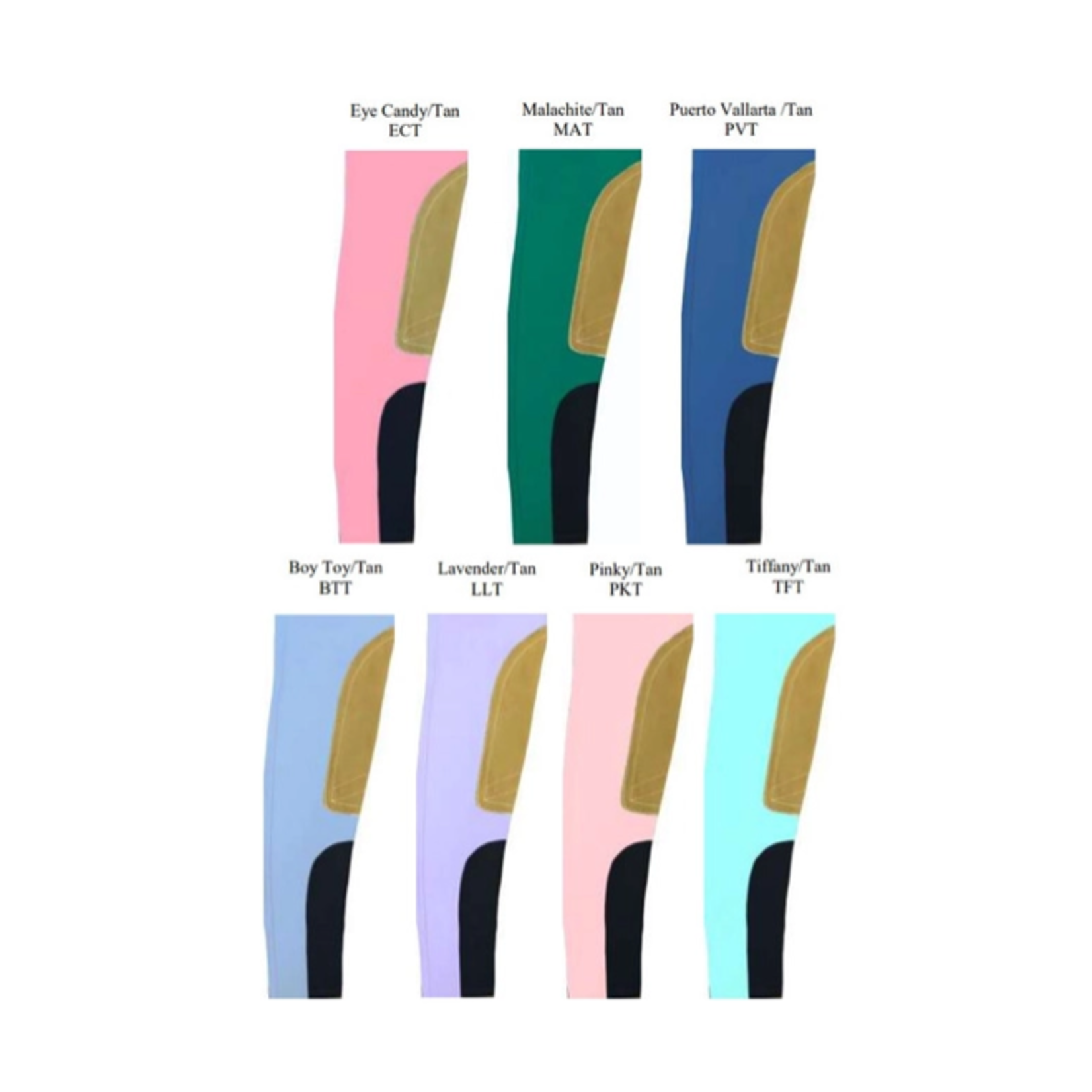 Tailored Sportsman Ladies' Low-Rise Front Zip Sock Breech