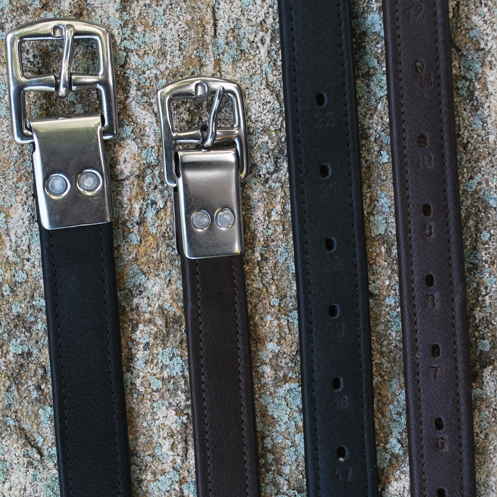 Black Oak 1" Stirrup Leathers