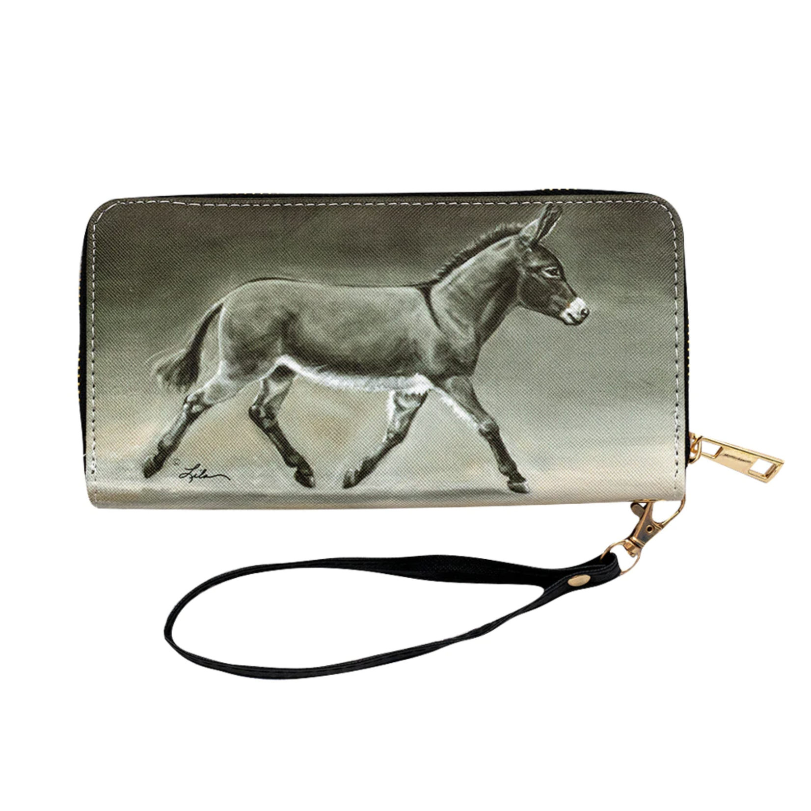 Awst Lila Donkey on the Move Clutch Wallet