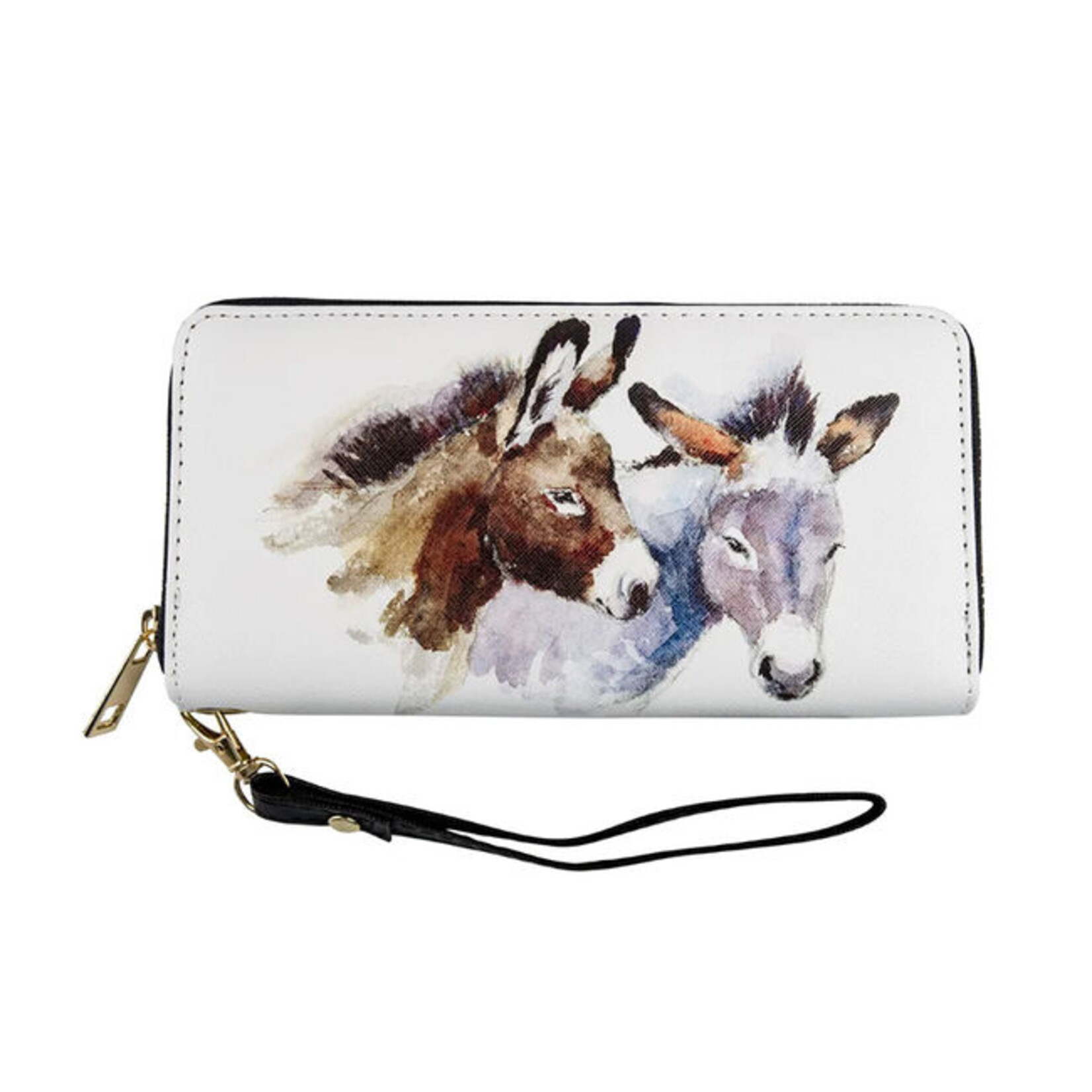 Awst Pair of Donkeys Clutch Wallet