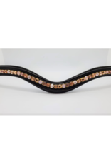 Red Barn Rose & Pearl Browband