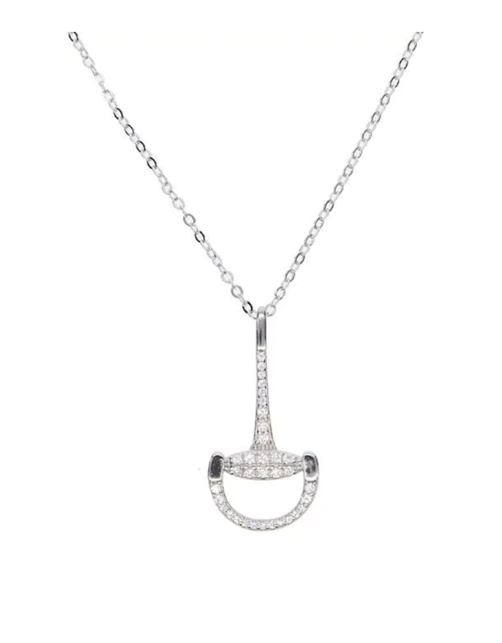 AWST Awst Sterling Snaffle Dee Bit Necklace