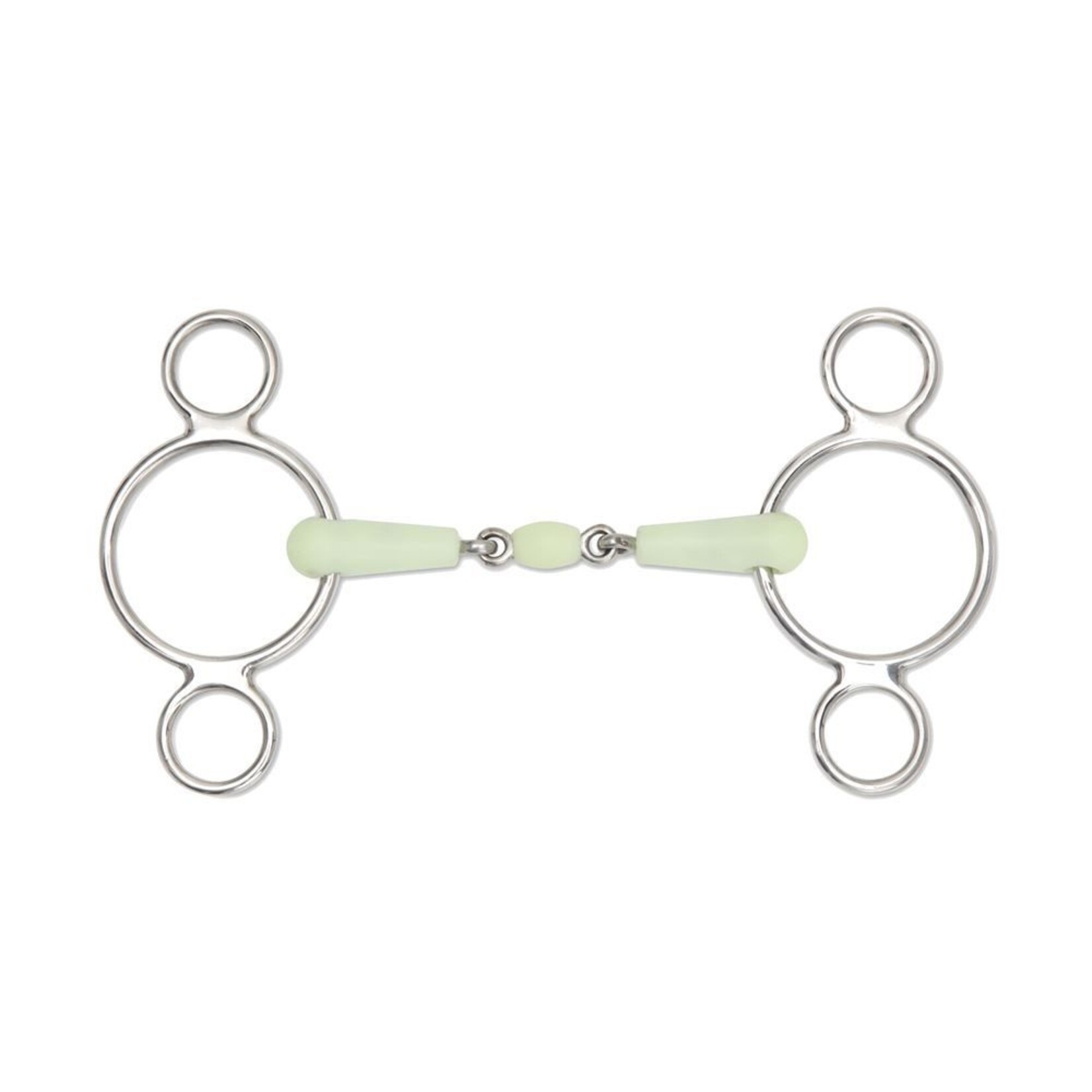 Equikind Equikind Peanut Two Ring Gag Bit