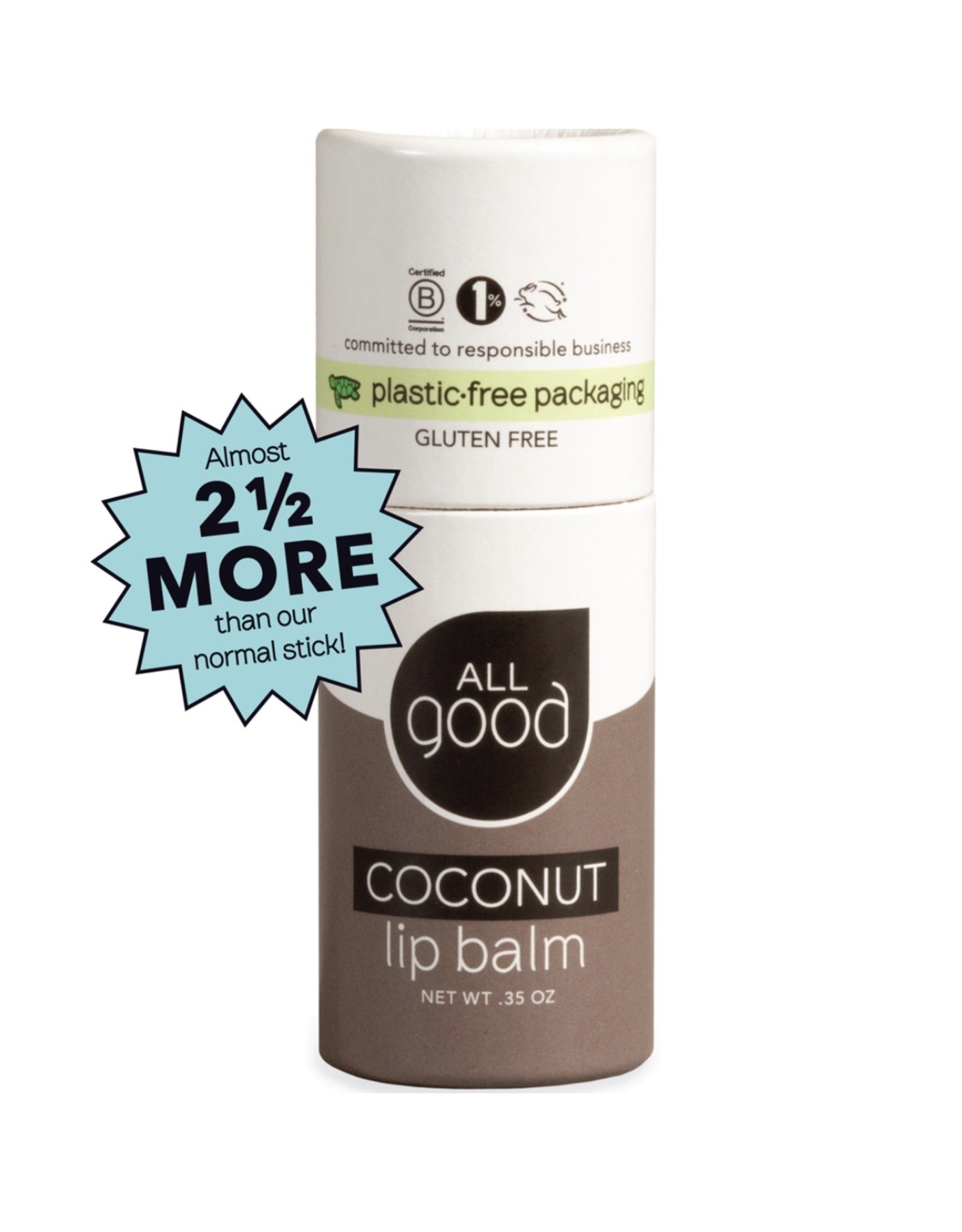 All Good All Good Coconut Lip Balm - 0.35oz
