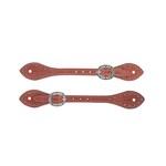 Weaver Mens' Flared Buttered Spur Straps