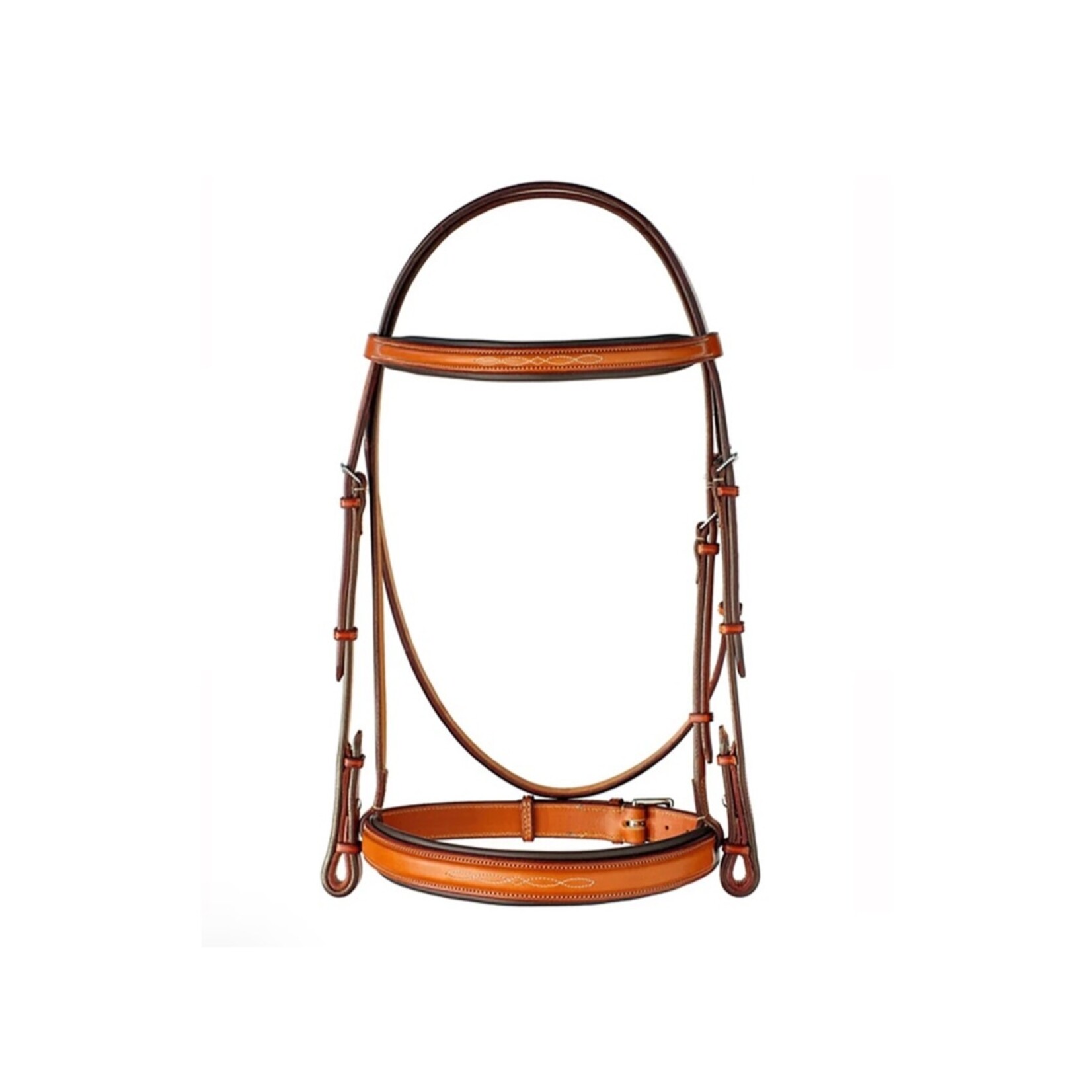 Edgewood Padded Fancy Stitched 1" Headstall