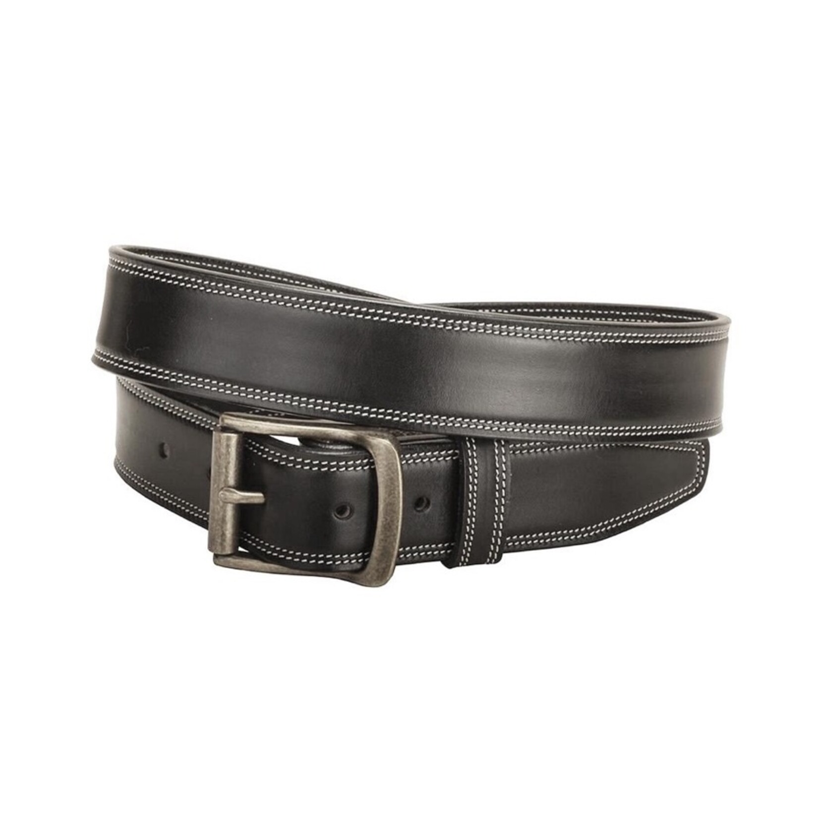 Tory Leather Wide Nickel Belt