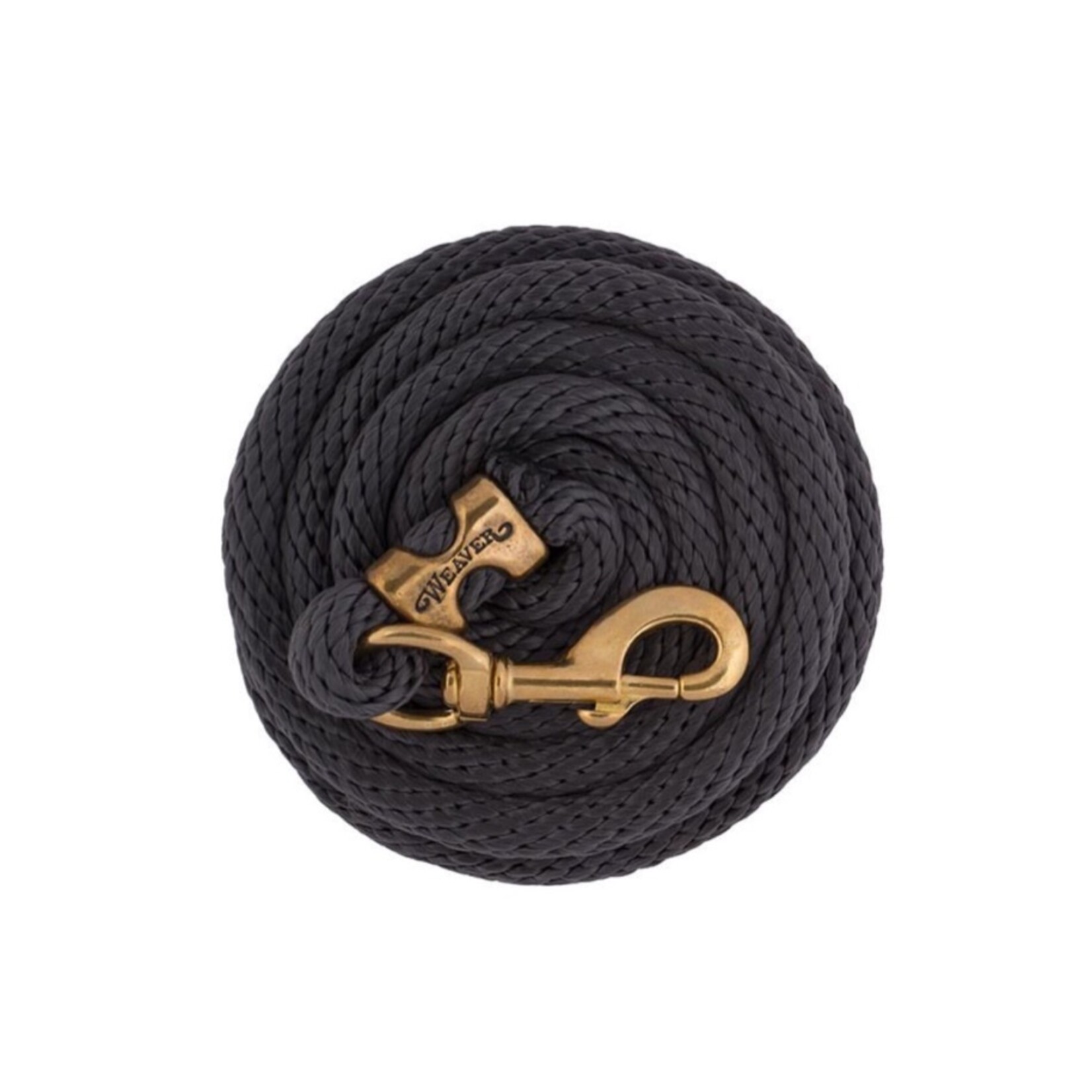 Weaver Brass Bolt Snap Poly Lead Rope