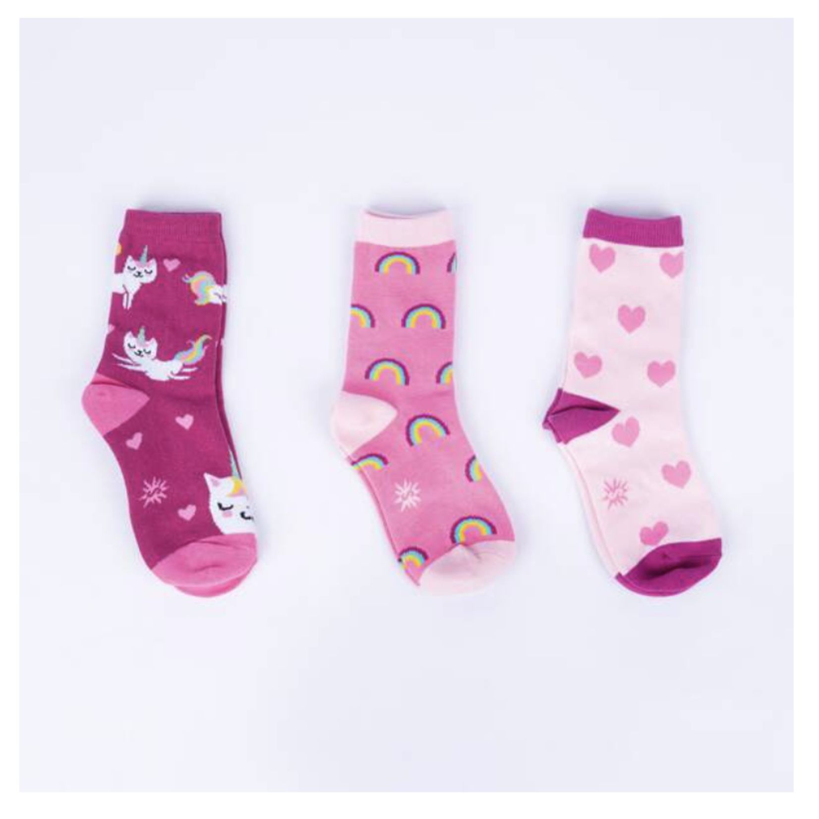Sock It To Me Kids' Crew Sock - 3pk