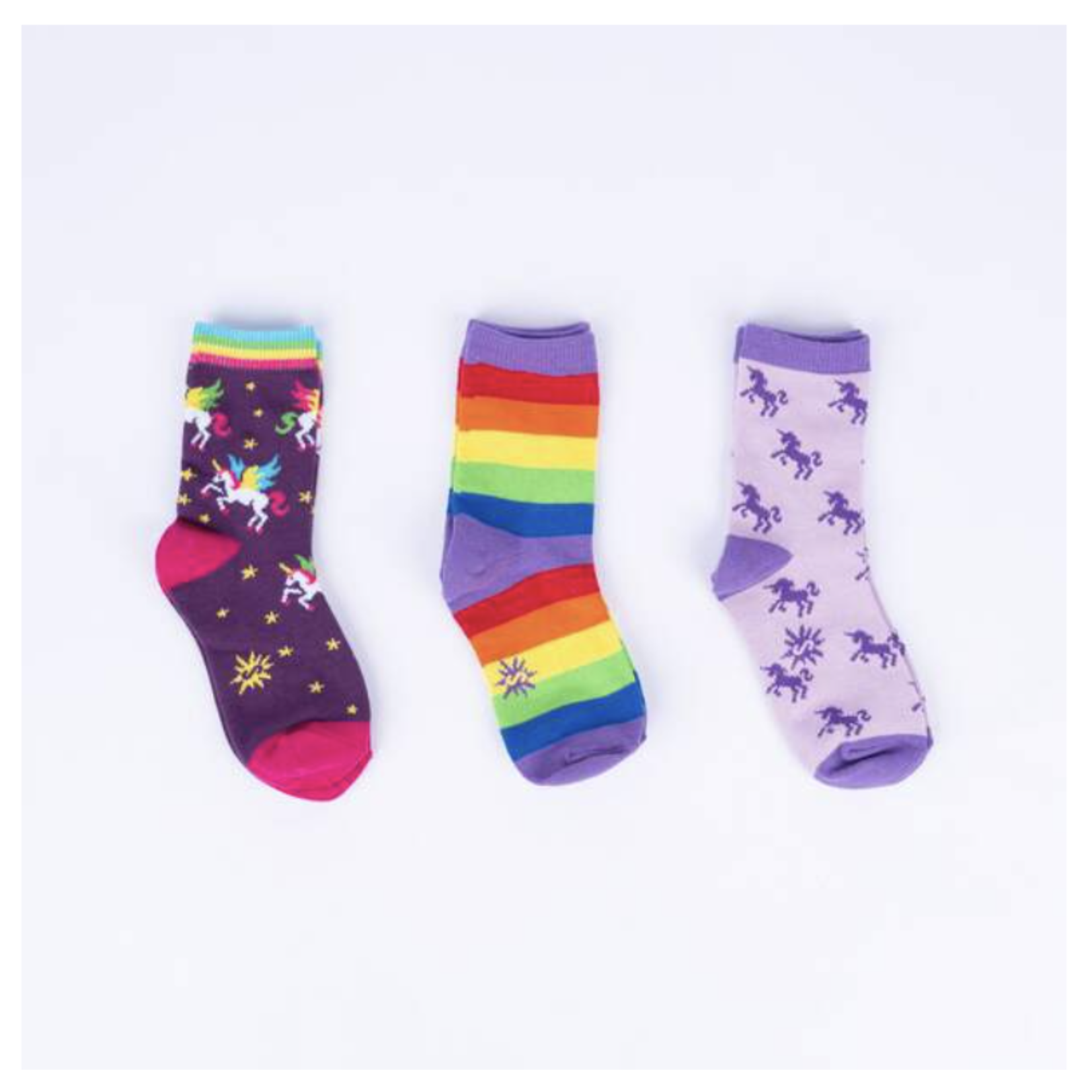 Sock It To Me Kids' Crew Sock - 3pk