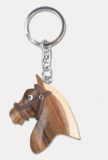 Waldhausen Wooden Horse Head Keychain