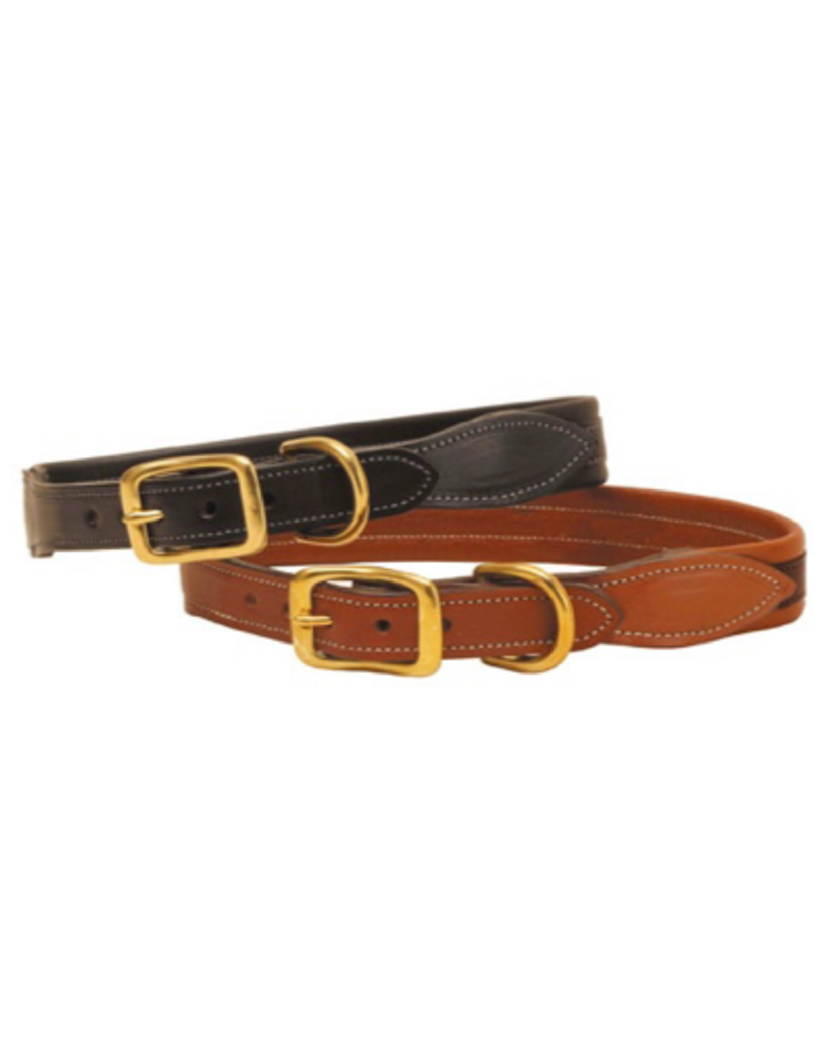 Tory Leather 1" Padded Overlay Collar