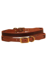 Tory Leather 1" Padded Overlay Collar