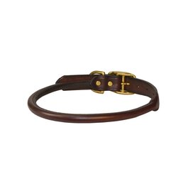 Perri's Leather Rolled Collar