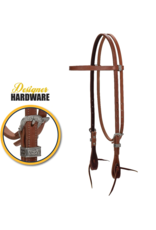 Weaver Synergy Latigo Lined Performance Headstall