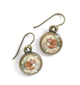 Seed & Sky Fox Earrings