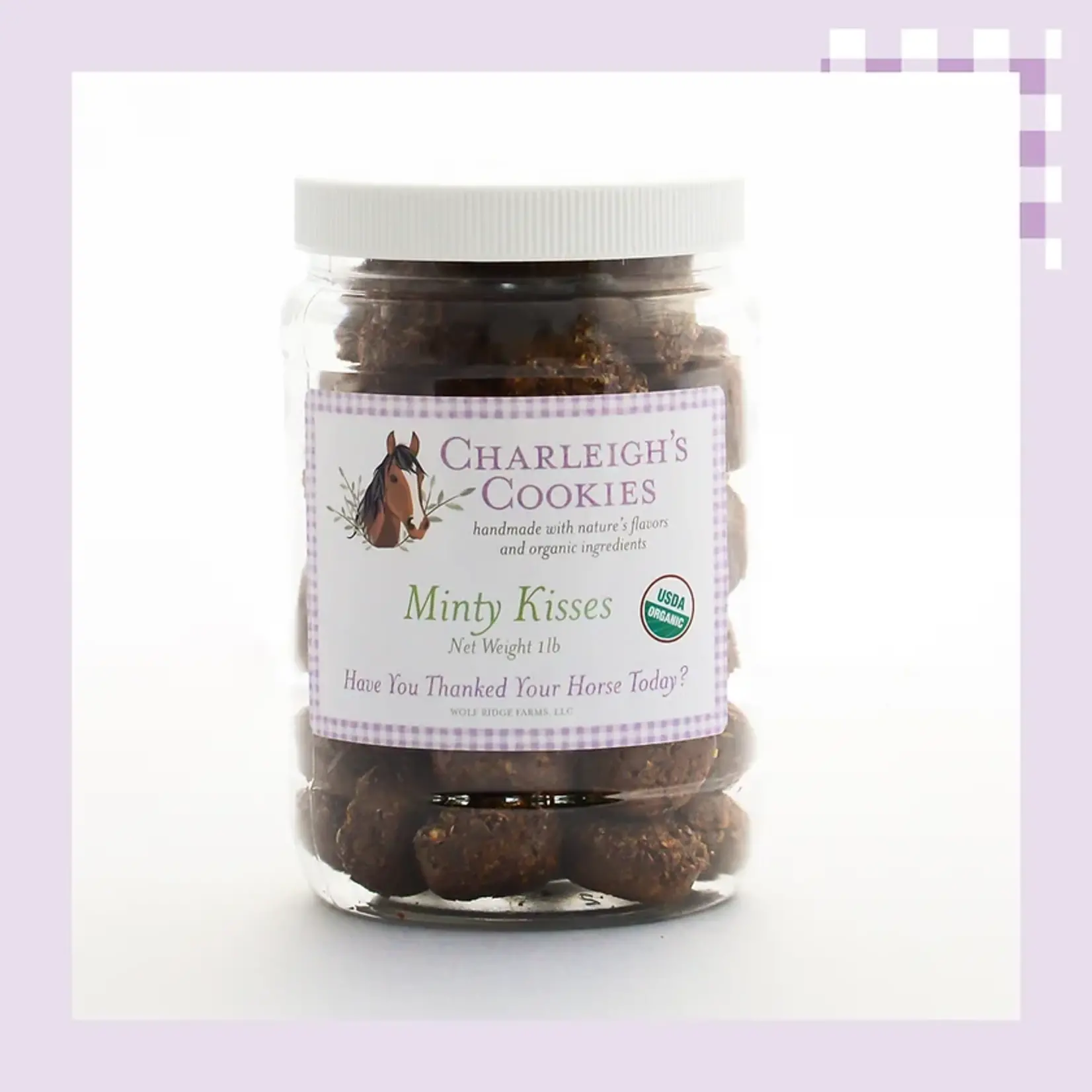 Charleigh's Cookies Charleigh's Minty Kisses 1lb Cookies