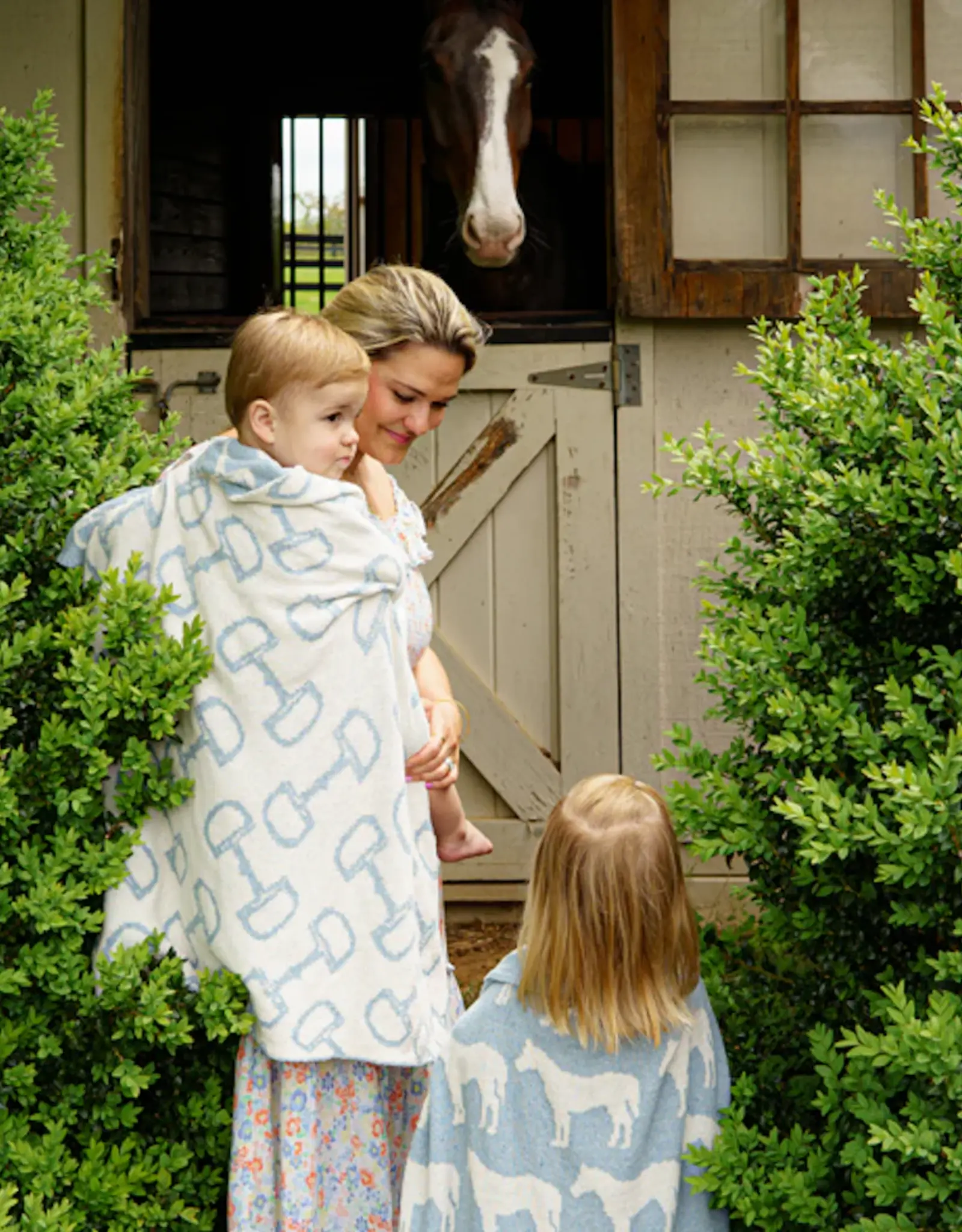 in2green In2green Reversible Baby Throw