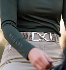 Women's Braided Stretch Belt - Black – Ovation Riding