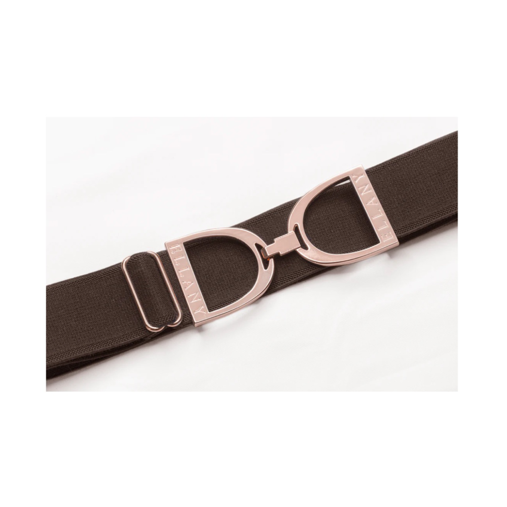 Ellany Ellany Rose Gold Stirrup 1.5" Belt