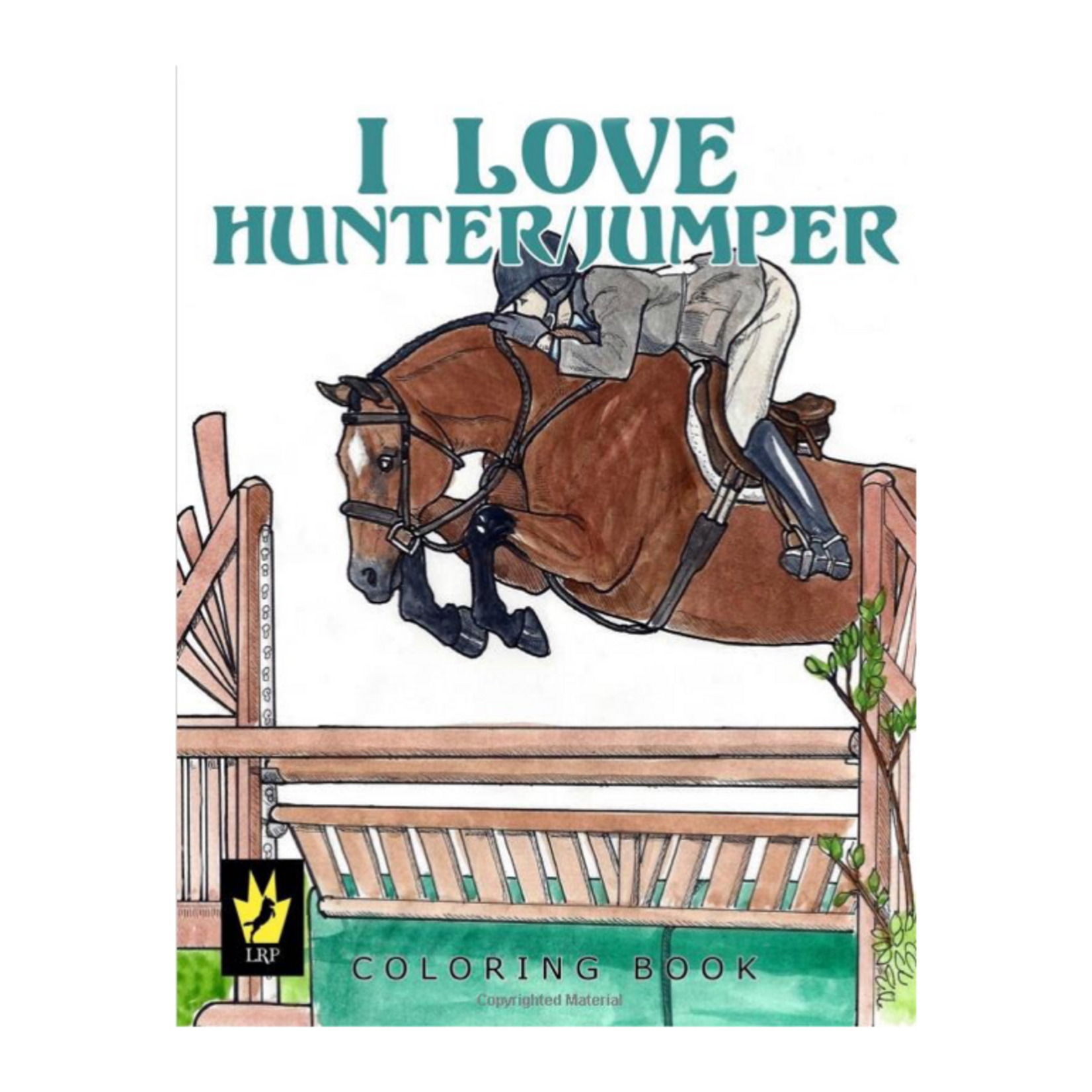 I Love Hunter Jumper Coloring Book
