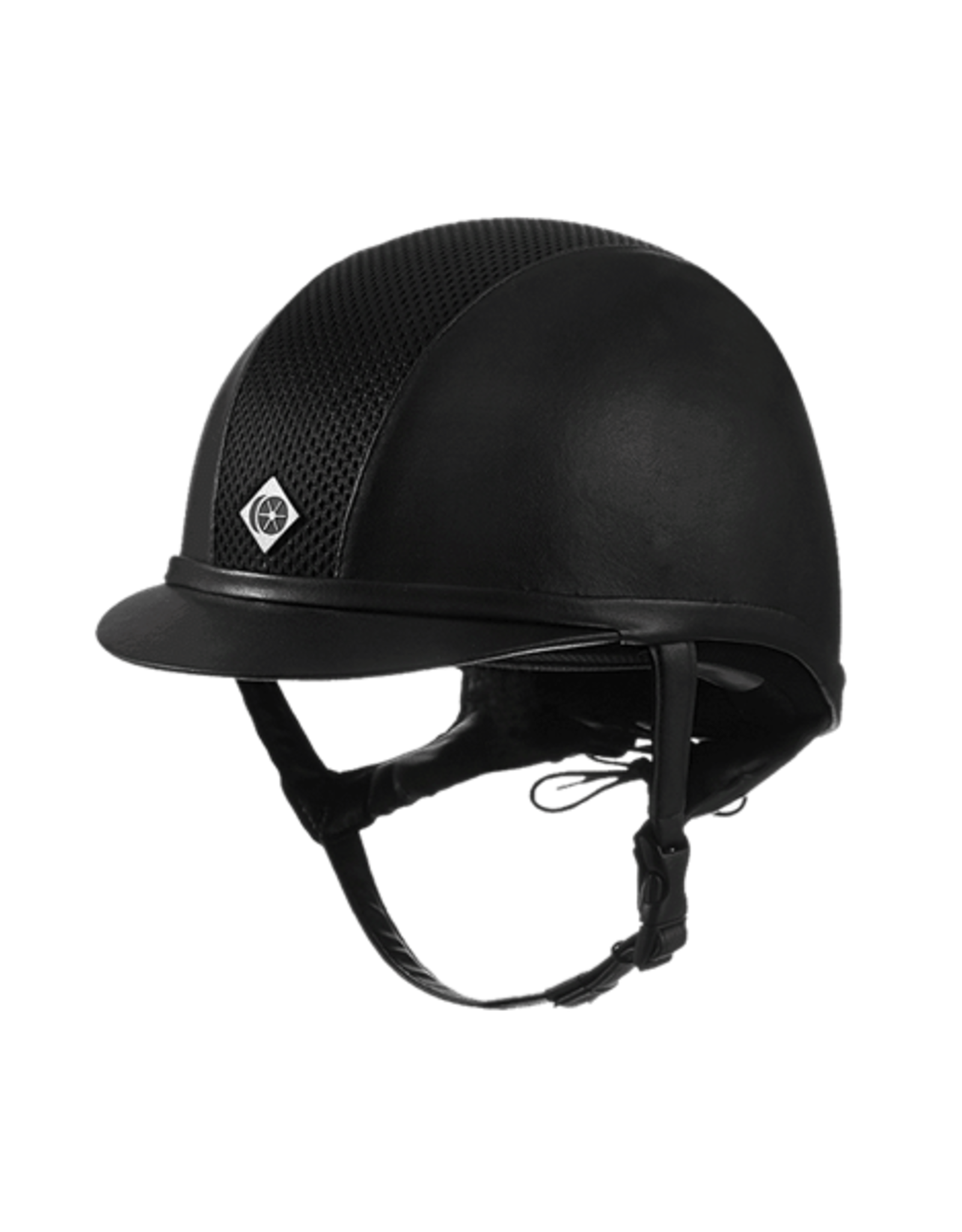 Charles Owen AYR8 Plus Leather Look Helmet