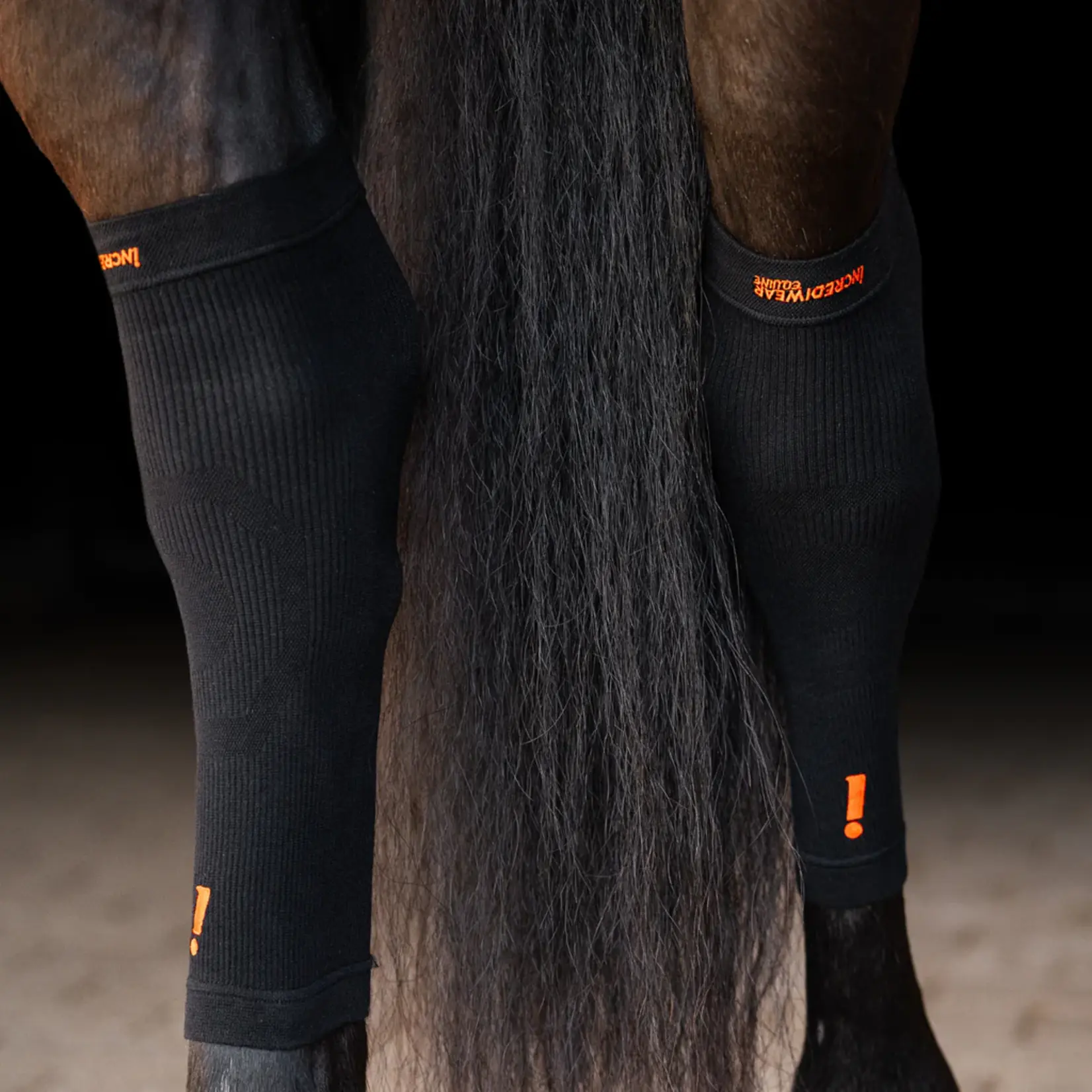 Incrediwear Equine Incrediwear Circulation Hoof Socks - Black