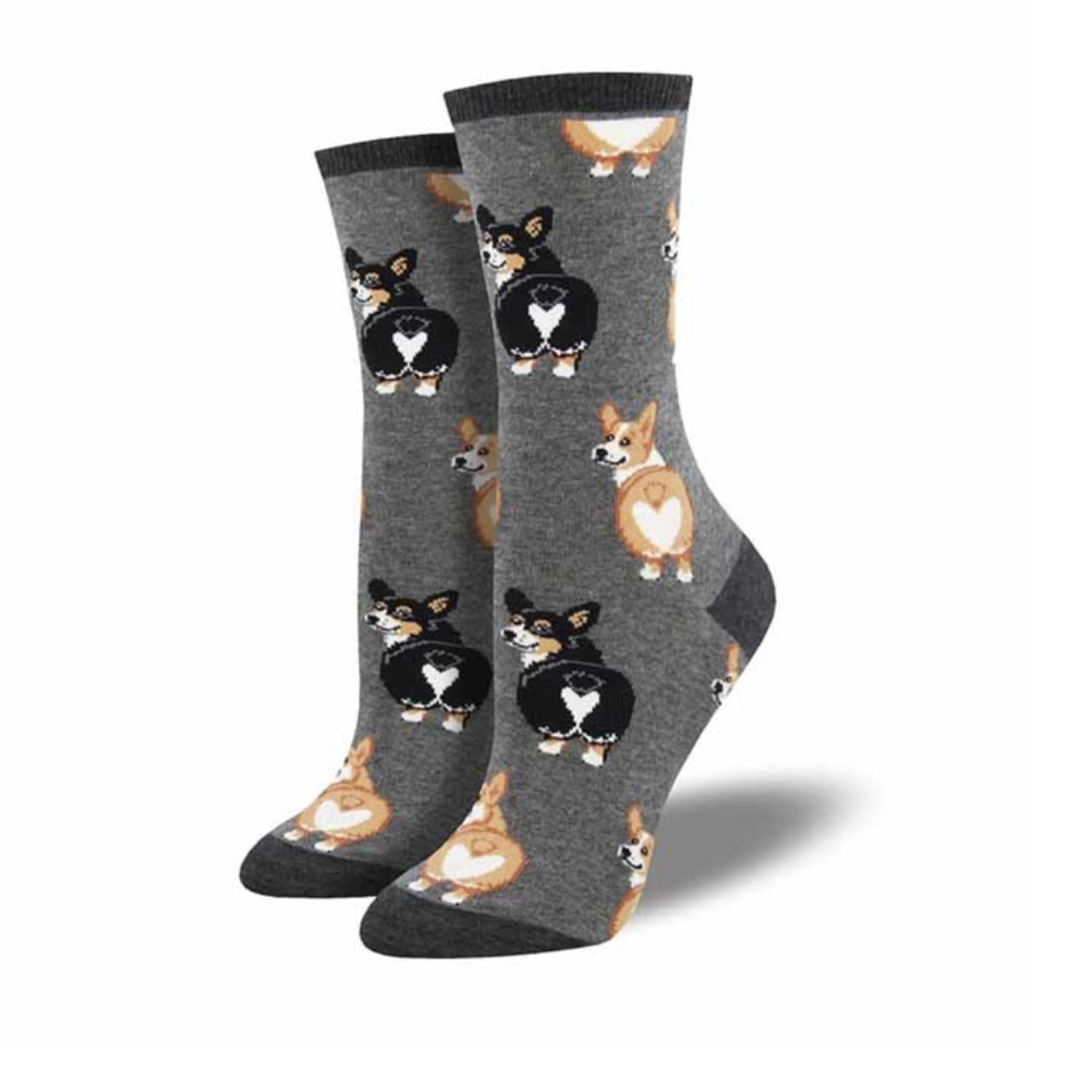 G.T. Reid Corgi Butts Crew Sock
