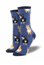 G.T. Reid Corgi Butts Crew Sock