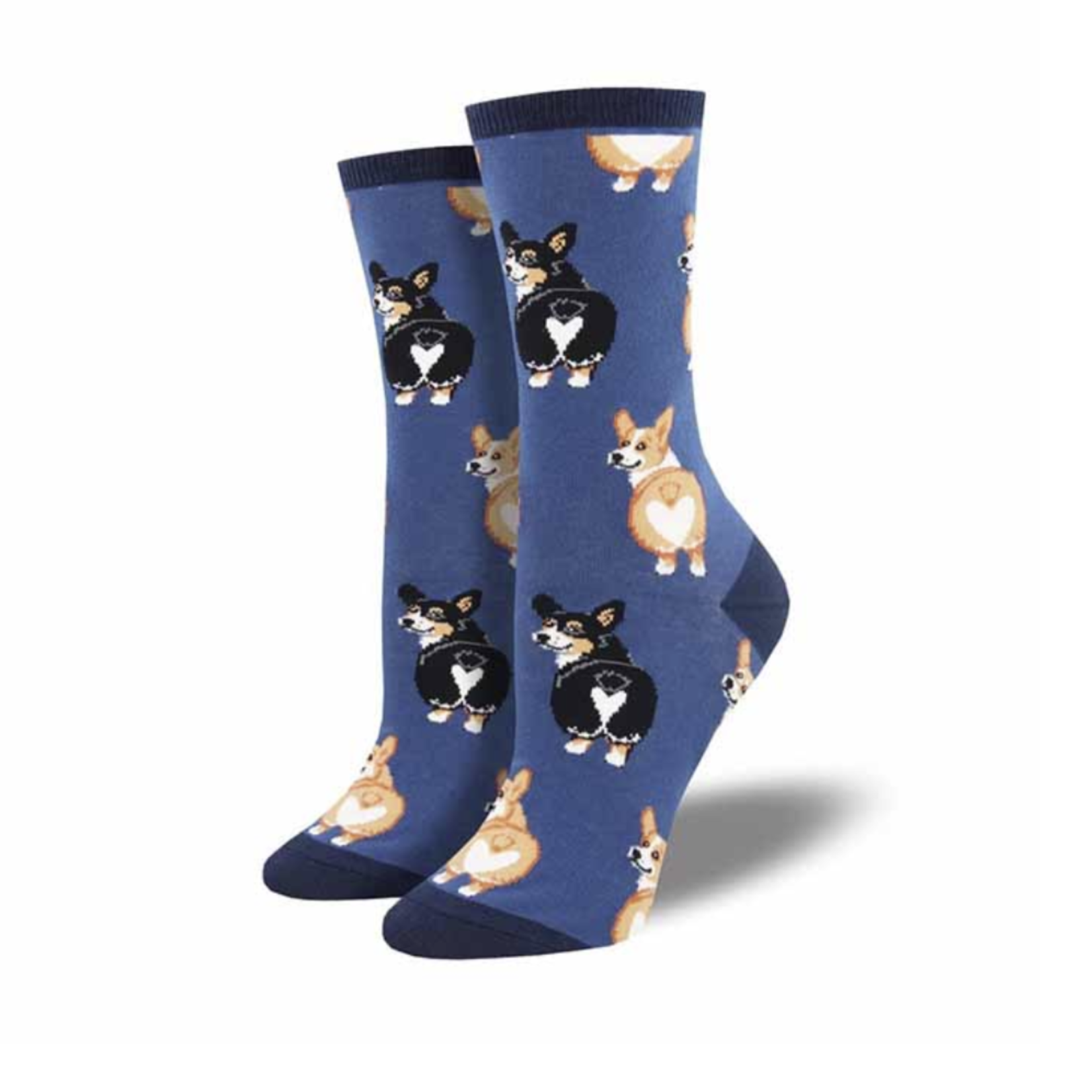 G.T. Reid Corgi Butts Crew Sock