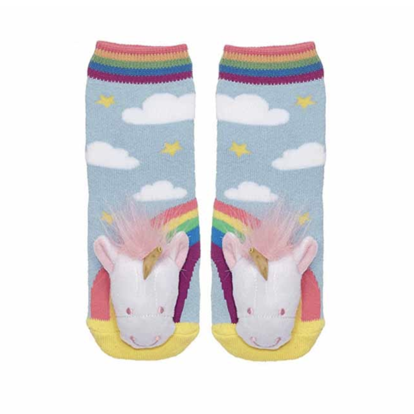 G.T. Reid Infant Socks with Rattle