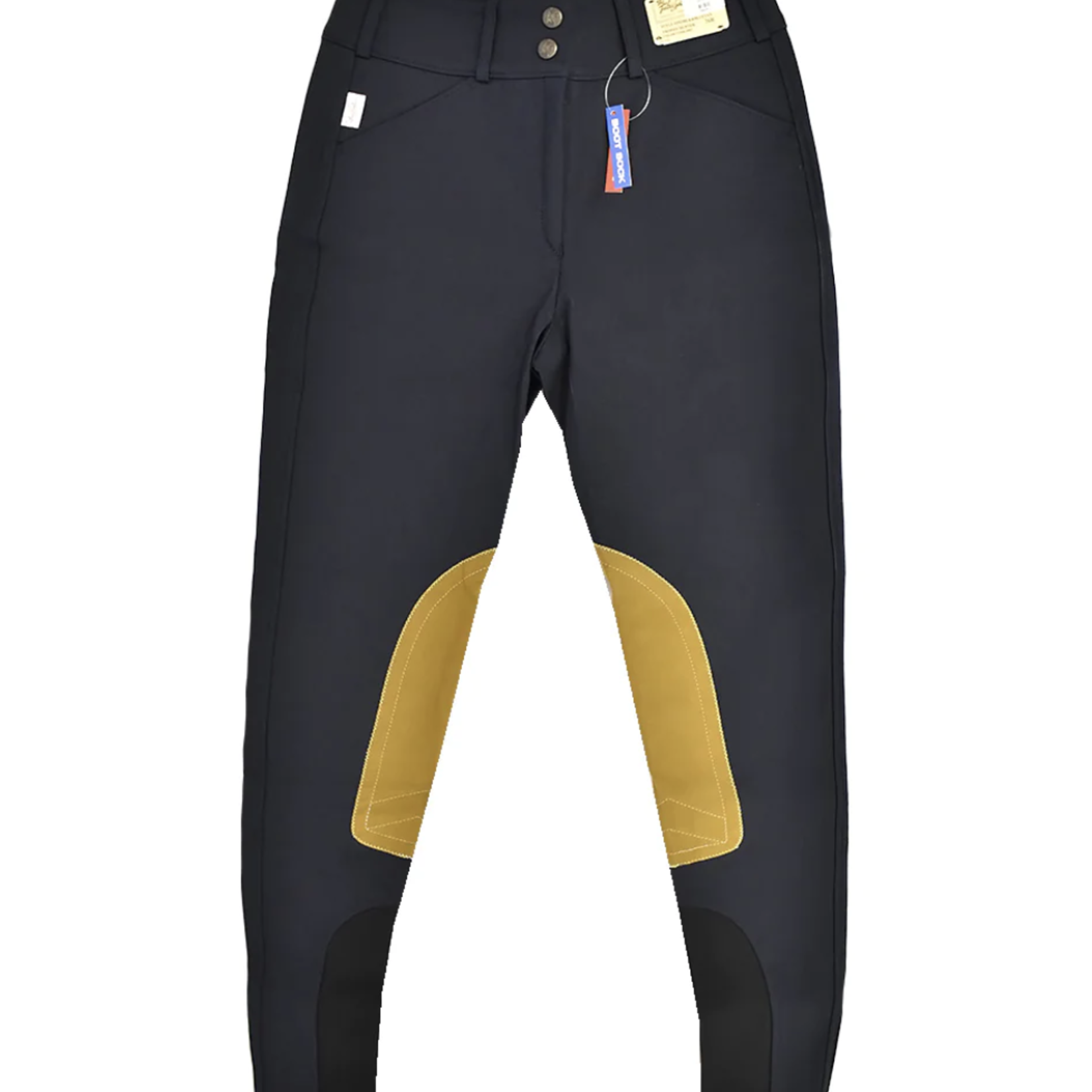 Tailored Sportsman Ladies' Mid-Rise Knee Patch Sock Breech