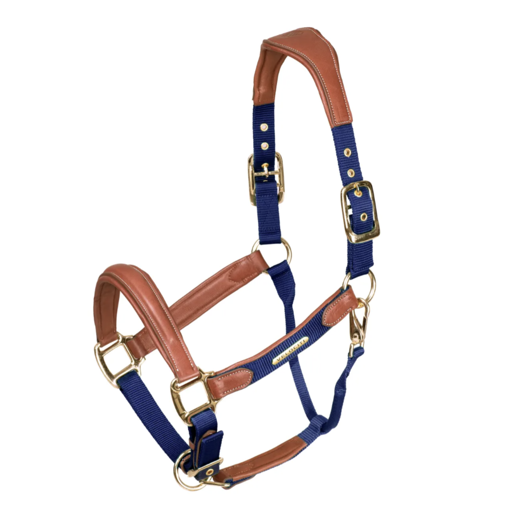 Shires Lusso Padded Leather Halter