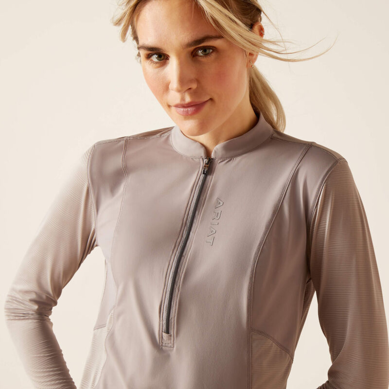 Ariat Ladies' Breathe 1/4 Zip Baselayer