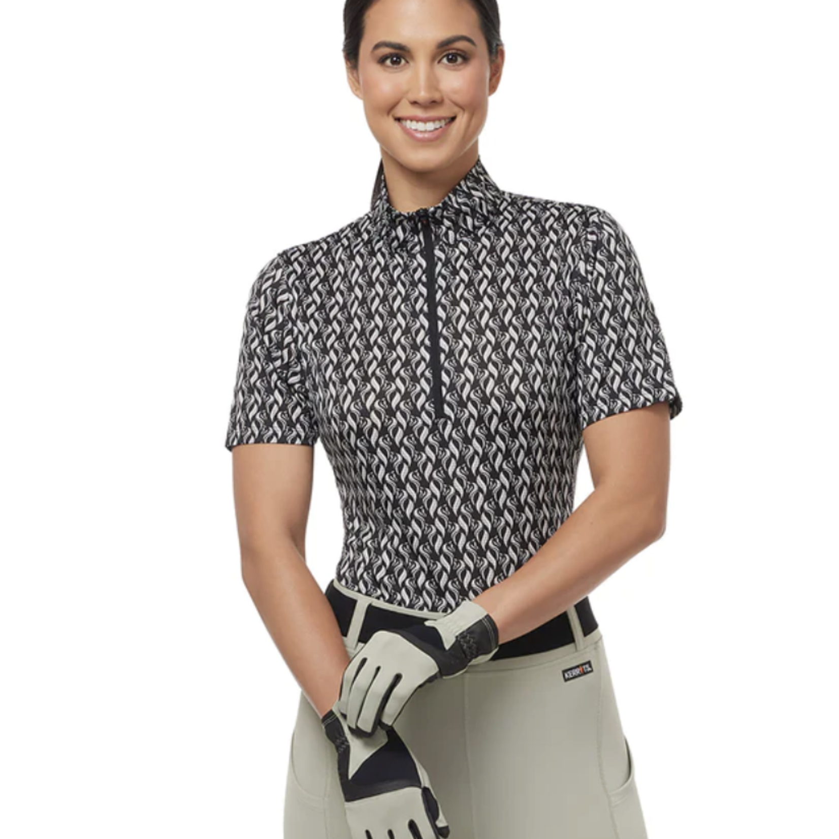 Kerrits Ladies' Summer Ride Short Sleeve Shirt