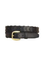 Tory Leather English Bridle Laced Belt