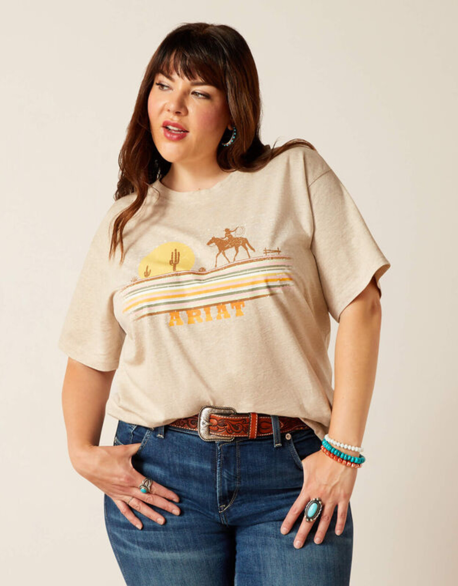 Ariat Ladies' Cowgirl Desert Tee Shirt