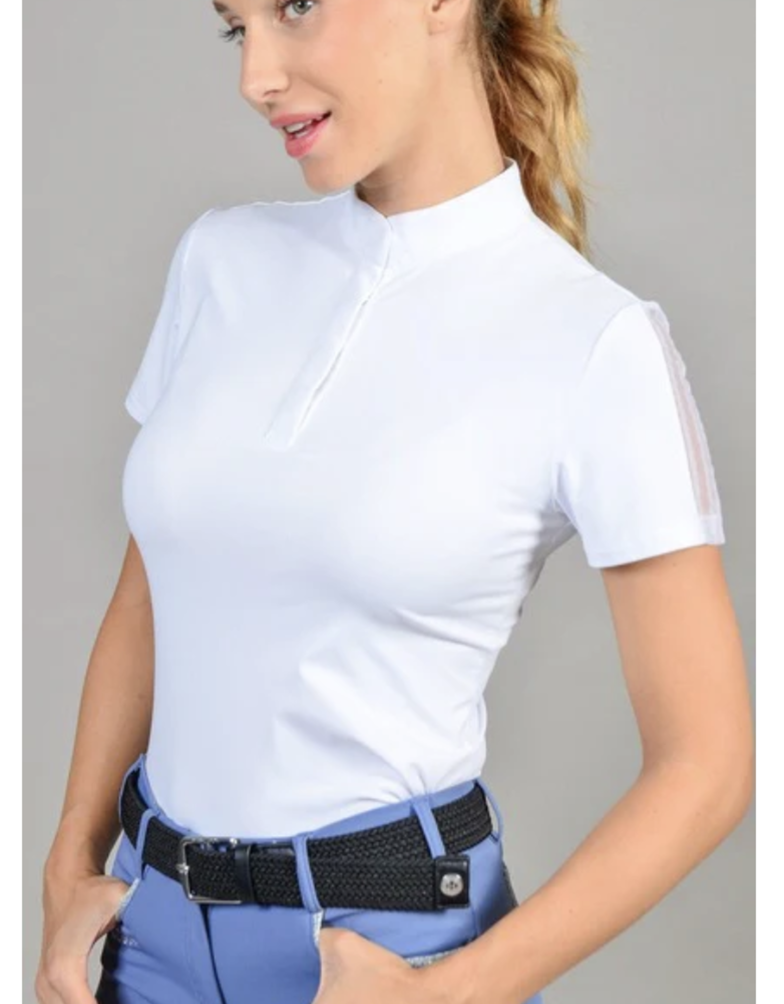 Harcour Harcour Ladies' Prystie Short Sleeve Shirt