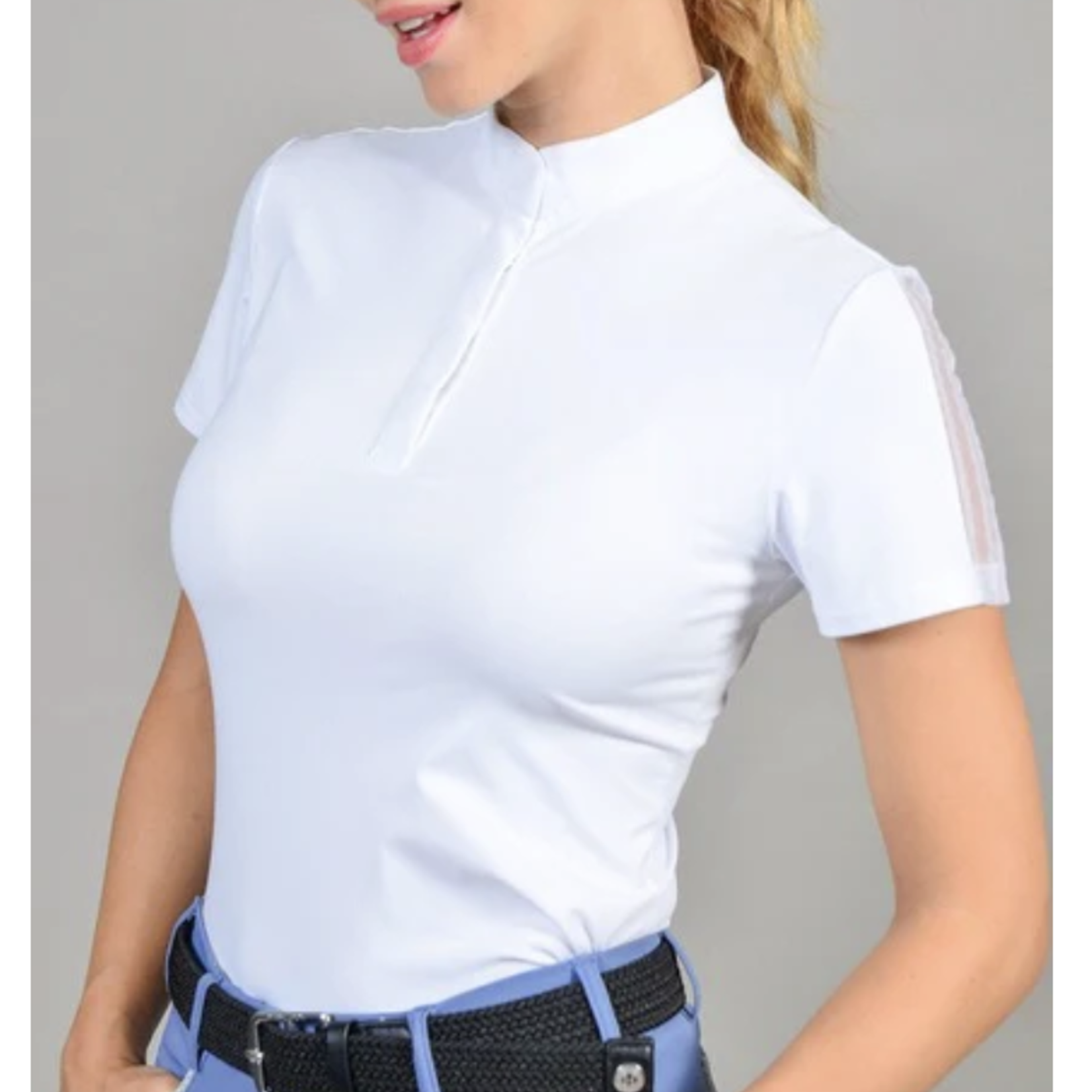Harcour Harcour Ladies' Prystie Short Sleeve Shirt