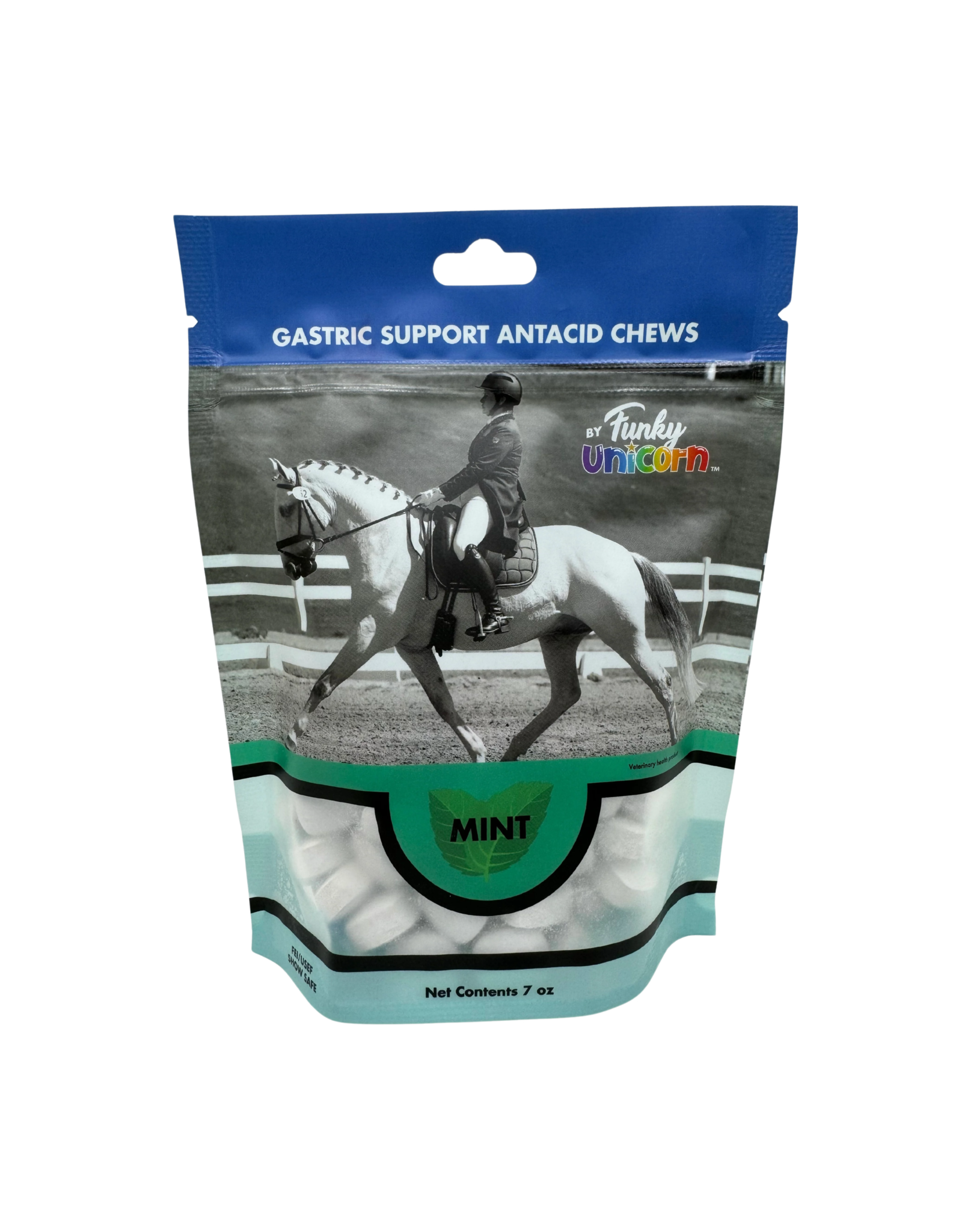 Funky Unicorn Funky Unicorn Gastric Support Antacid Mint Chews