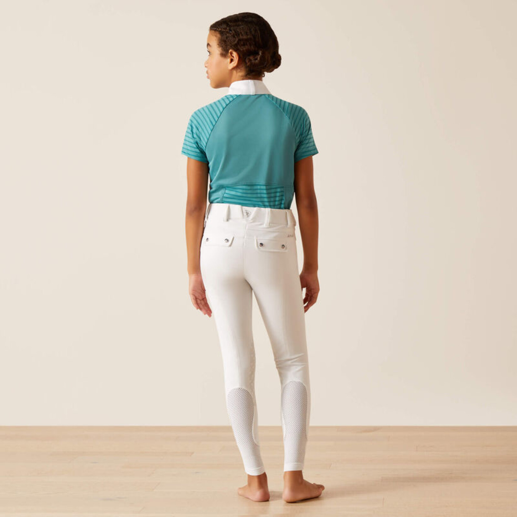 Ariat Kids' Tri Factor Grip Knee Patch Breeches