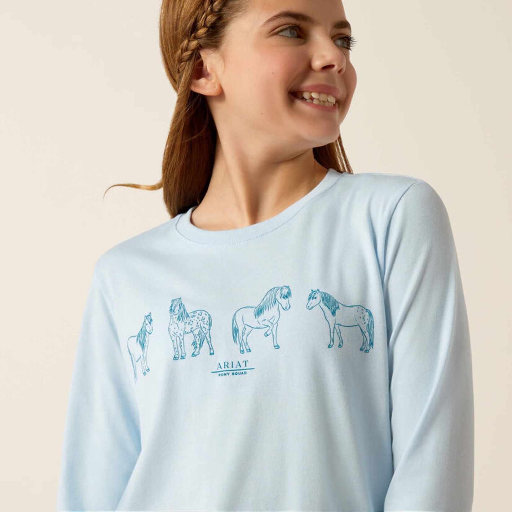 Ariat Kids' Pony Squad Long Sleeve  Shirt