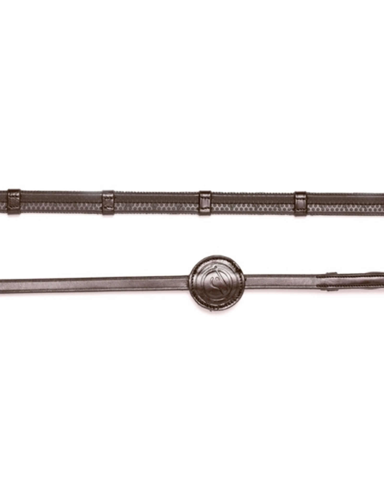Trust Equestrian Maastricht Rubber Reins with Stops