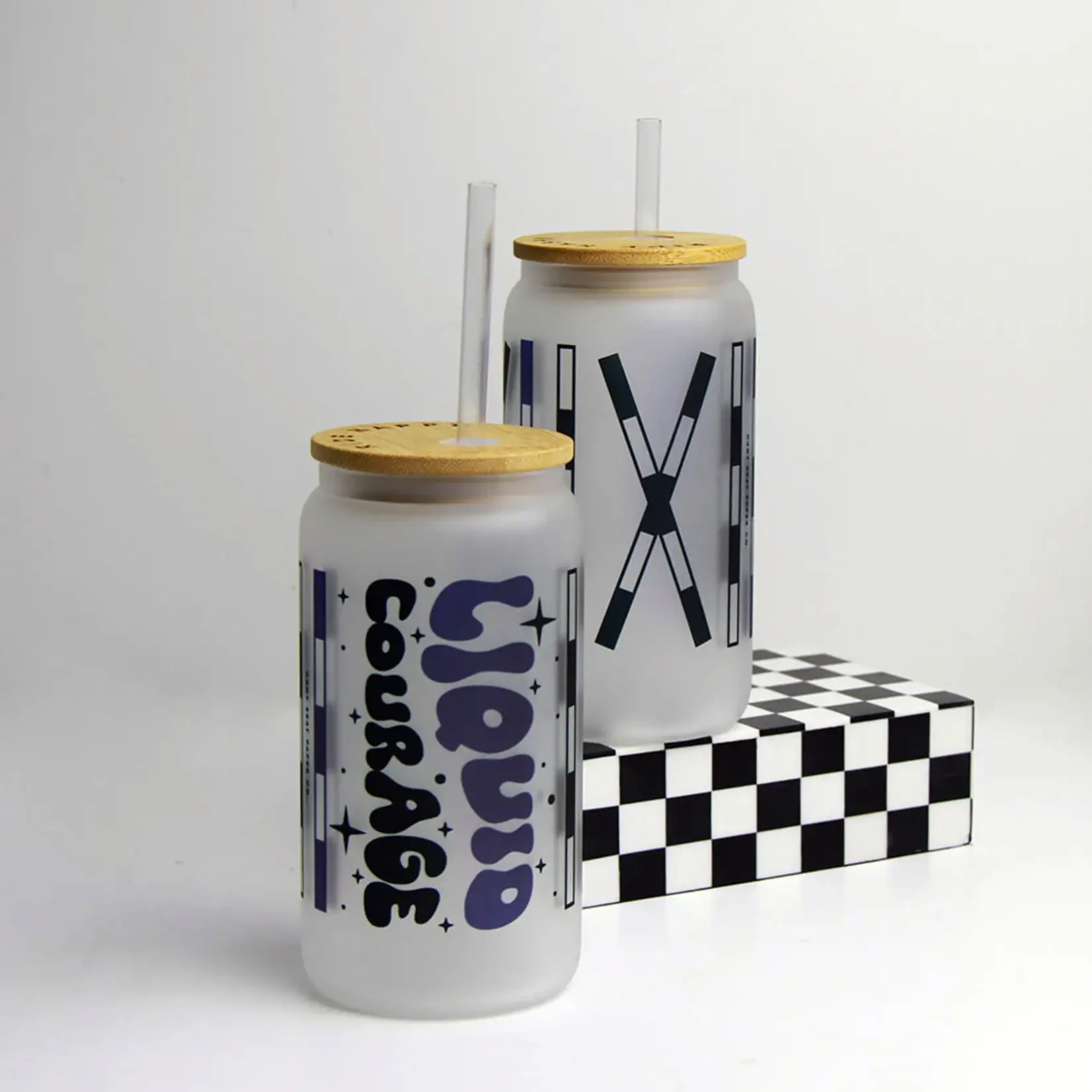 Hunt Seat Paper Co Hunt Seat Paper Co. Glass Tumbler