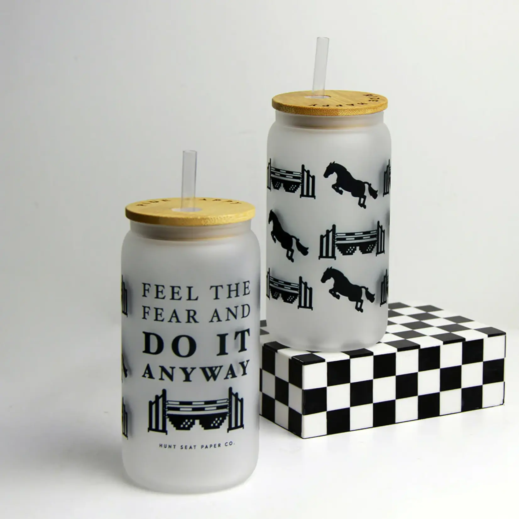 Hunt Seat Paper Co Hunt Seat Paper Co. Glass Tumbler